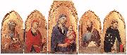 Simone Martini Orvieto Polyptych oil